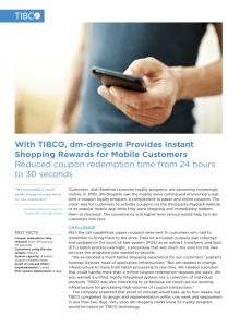 With TIBCO, dm-drogerie Provides Instant Shopping Rewards for