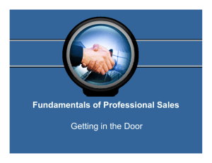 Generating Sales Leads - Greater Paterson Chamber of Commerce