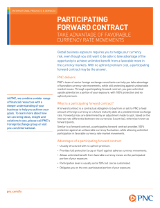 Participating Forward Contract