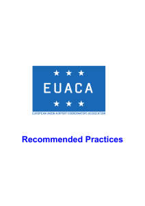 EU ACA Schedule Optimisation Meetings Guidelines