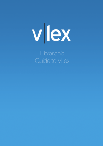 Librarian's Guide to vLex