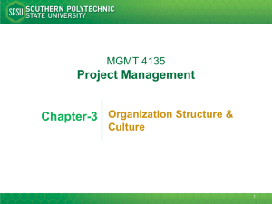 Project Management - Faculty Web Pages