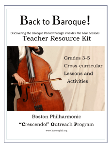 Back to Baroque! - Boston Philharmonic