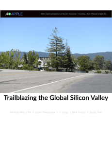 Trailblazing the Global Silicon Valley