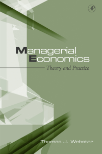 Managerial Economics Theory and Practice