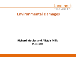 Environmental Damages