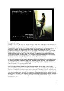 Goya – Volunteer Presentation – Notes