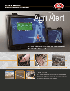 alarm systems - Automated Production Systems