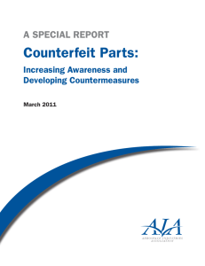 Counterfeit Parts - Aerospace Industries Association