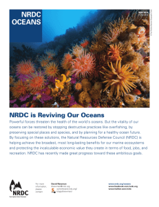 Oceans - Natural Resources Defense Council