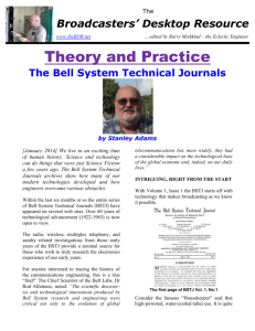 The Bell System Technical Journals