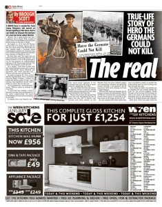 The Mirror - 13th January 2012 - click here for a PDF of PART 1 of