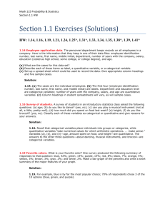 Section 1.1 Exercises (Solutions)