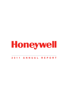 Honeywell 2011 Annual Report - Investor Relations Solutions