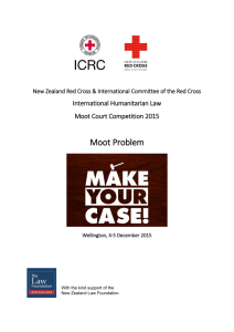Moot Problem - New Zealand Red Cross