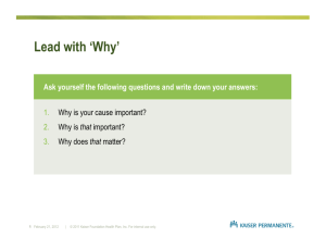 Lead with 'Why'