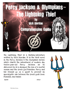 Lightning Thief guide