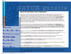 Printable Version of Gazette