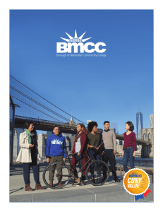 The BMCC/CUNY Value - Borough of Manhattan Community College