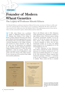 Founder of Modern Wheat Genetics