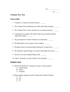Vietnam War Test
