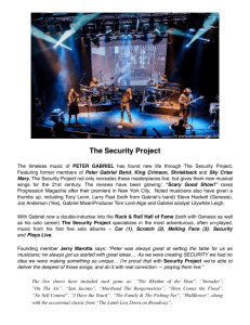 Link to EPK here - The Security Project