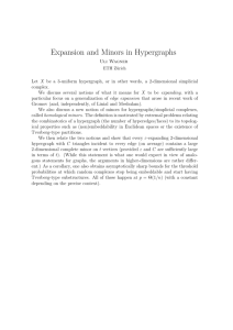 Expansion and Minors in Hypergraphs