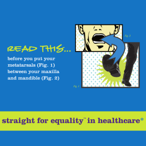 Straight for Equality in Healthcare