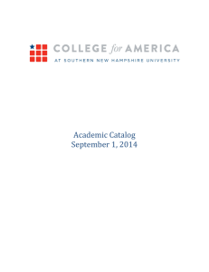 College for America Catalogue 8-8