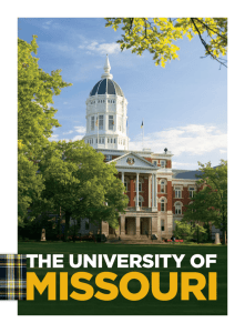 International Brochure - University of Missouri