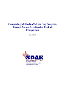Comparing Methods of Measuring Progress