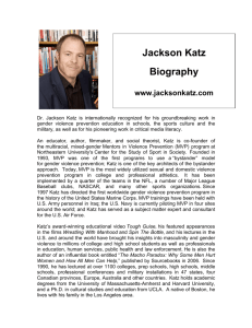 Jackson Katz BIOGRAPHY