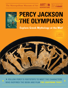 Percy Jackson & the Olympians Explore Greek mythology at The Met!