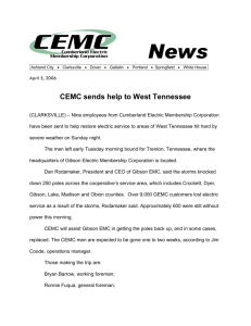CEMC sends help to West Tennessee