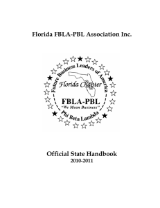 Florida FBLA-PBL Association Inc.