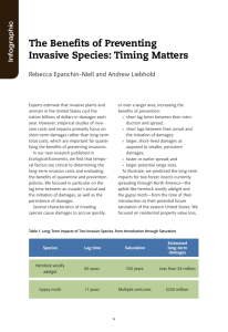 The Benefits of Preventing Invasive Species