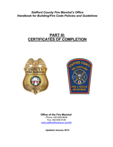 part iii: certificates of completion