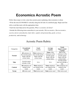 Mexican American War Acrostic Poem