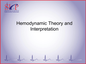 2 Hemodynamic Theory on SICP