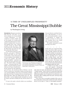 'A Time of Unexampled Prosperity': The Great Mississippi Bubble