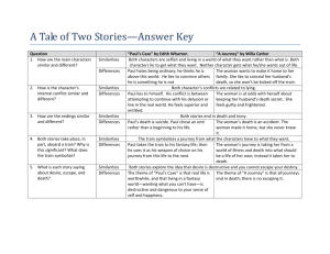 A Tale of Two Stories—Answer Key