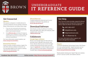 it reference guide - Computing & Information Services