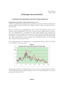 Exchange rate economics