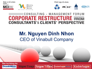 Mr. Nguyen Dinh Nhon - Executive MBA-MCI