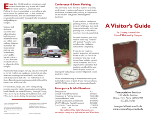 A Visitor's Guide - Transportation Services