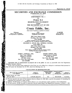 Crazy Eddie, Inc. - White Collar Fraud