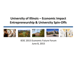 University of Illinois Research Park Board of Managers Meeting IFab