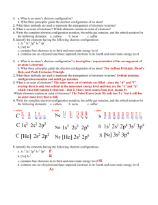 Section 3 Worksheet / Review