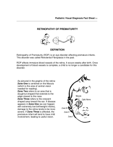 retinopathy of prematurity definition