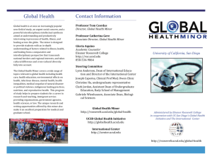 Contact Information Global Health